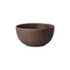 Steelite 6419MY031 - 14 oz Round Porcelain Bowl, 4.75" X 2.375", Plum Wabi‑Sabi Finish - 1 Dozen 1 image