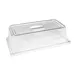 Steelite 6470ML12 - GN 1/3 Clear Dome Cover, 13.0" x 7.0" x 3.5" Melamine Plastic, - 3/Case 1 image