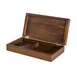 Steelite 6525T235 Hard Case Steak Knife Box, 11.5" X 6.0" X 2.25" Creations Wood, - 8/Case 1 image