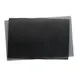 Steelite 6590B932 Rectangular Glass Tray, 9.375" x 6.25" x 0.394", Grays CH Shadows Finish - 6/Case 1 image