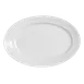 Steelite 6626V369 - Oval Paris Porcelain Platter 8.75" x 6" Oven Safe To 660°F - 6/Case 1 image