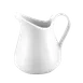 Steelite 6633V578 Creamer Pitcher, 2.0 oz (2.25"), Porcelain, Oven Safe 660°F, With Handle - 1 Dozen 1 image