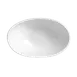 Steelite 6634V603 - Oval Porcelain Guacamole Bowl, 6.25" x 1.75", 9 Oz, Oven Safe 660°F - 6/Case 1 image