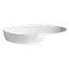 Steelite 6634V713 Porcelain Oval Baking Dish 2 Qt 12.25"×8.75"×2.25" Oven‑Safe 660°F/347°C - 1/Case 2 image