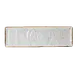 Steelite 68A416EL597 - 21" x 6¼" Rectangular Melamine Platter, White Finish, Serving & Display Tray 1 image
