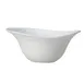 Steelite 68A451EL701 - 42 Oz Bowl, 10" x 4-1/4" Free‑Form Melamine, Scape White - 6/Case 1 image