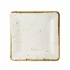 Steelite 68A540EL787 - 7" Square Melamine Plate, Craft White, Durable Reusable Dinnerware - 6/Case 1 image