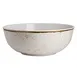 Steelite 68A632EL861 - 4 Quart (128 oz) Melamine Bowl, 11" Diameter x 4" Height, White, 3/Case 1 image