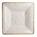Steelite 68A632EL866 - 5 Quart (160 oz) Melamine Bowl, Square, 15" x 3-1/4", White, 3/Case 1 image