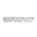 Steelite 6900E487 Porcelain 3‑Compartment Dish 3/4‑oz 7‑1/4" x 2‑3/8" x 1" Varick - 1 Dozen 1 image
