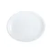 Steelite 6900E5086 Oval Porcelain Platter, 13.5" x 10.875" White Classic Cafe, - 1 Dozen 1 image