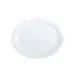 Steelite 6900E5087 - Oval White Porcelain Platter, 11.75" x 9" Cafe Design, Sold Per 1 Dozen 1 image