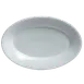 Steelite 6900E519 Varick Classic Cafe Porcelain Oval Platter, 13-1/4" x 9" - 1 Dozen 1 image