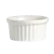 Steelite 6940E6069 Soufflé Ramekin, 8-3/4 oz, Porcelain, 4" x 2-1/8", Folio Finish - 1 Dozen 1 image