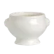 Steelite 6940E6082 - 12 oz LionHead Soup Tureen, 4.63"L x 4.13"W x 3"H,Porcelain No Cover - 1 Dozen 1 image