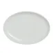 Steelite 6940E641 Porcelain Oval Rim Platter, 13.5" x 8.5", Microwave/Dishwasher Safe - 1 Dozen 1 image