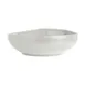 Steelite 6958E6131 - 13" Alpha Ceram Serving Bowl, 3.75 Qt Porcelain White Unique Finish - 4/Case 1 image