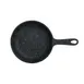 Steelite 6976QU008 Fry Pan, 16-oz 6.5" Dia, 4-ply Aluminum, Black Finish, Oven-Safe 450°F - 2/Case 1 image