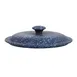 Steelite 6978QU016 Lid, 5-7/8" x 1-1/2" H, Blue Granite Aluminum, Oven‑Safe Dishwasher‑Safe - 2/Case 1 image