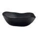 Steelite 7000DD005 - 6.75 Qt 16" x 13" x 5" Melamine Salad Bowl, Black, Dishwasher Safe - 6/Case 2 image