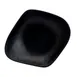Steelite 7000DD012 - 1.75 Qt Melamine Bowl, 11-7/8" x 10-1/4" x 2-5/8" Black 240F Tolerance - 6/Case 1 image