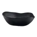Steelite 7000DD014 - 12 Qt Black Melamine Salad Bowl, 18" x 14" x 6" - 4/Case 2 image