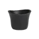 Steelite 7000DD019 Sauce Dish, 1.5 Oz, 2-1/4" x 2-1/8" Black Melamine, BPA‑Free - 1 Dozen 1 image