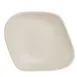 Steelite 7002DD013 - 2.25 Qt Beige Melamine Serving Bowl, 14" dia, Free-Form Shape - 6/Case 1 image