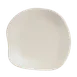 Steelite 7002DD025 Melamine Plate 9.5" Free‑Form Flat Beige Break‑Resist Dish‑Safe 240°F Max - 1 Dozen 1 image