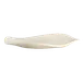 Steelite 7002DD028 Plastic Plate, 11½" Free‑Form Flat Beige Melamine, Break‑Resistant - 1 Dozen 2 image