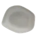 Steelite 7006DD004 - 2.5 Qt Gray Melamine Salad Bowl, 13-5/8" x 11" x 3" Free‑Form BPA‑Free - 6/Case 1 image