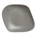 Steelite 7006DD013 - Medium Plastic Bowl, 2.25 Qt (14" x 12.375" x 2.5"), Gray Oval Melamine, 6/Case 1 image
