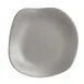Steelite 7006DD026 - 7.25" Free‑Form Flat Melamine Dinner Plate, Gray, 6‑7" Size Range - 1 Dozen 1 image