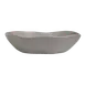 Steelite 7006DD032 - Oval Melamine Salad Bowl, Gray, 22" x 19" x 5.5", 4.25 Gal Capacity - 2/Case 1 image