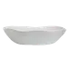 Steelite 7008DD032 XXL Oval Melamine Salad Bowl, White, 22" x 19" x 5.5", 4.25 gal - 2/Case 2 image