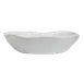 Steelite 7008DD032 XXL Oval Melamine Salad Bowl, White, 22" x 19" x 5.5", 4.25 gal - 2/Case 1 image