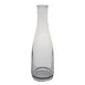 Steelite 7030DR007 Clear Plastic Carafe, 1.0 Qt (24-34 Oz) 3.875" x 11.625", Aspen Finish - 1 Dozen 1 image