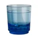Steelite 7032DR002 - 7 oz Blue Polycarbonate Shot, 2.875" x 3.125" Diamond, Guaranteed, - 1 Dozen 1 image