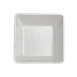 Steelite 7040DD201 Square Melamine Bowl, White, 7" x 7" x 3.25", 1.5 Qt Capacity - 1 Dozen 1 image
