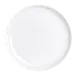 Steelite 7041DD205 Coupe Plate, 9" Round White Melamine Dinnerware, Retro Delfin Design - 1 Dozen 1 image