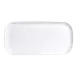 Steelite 7041DD207 Slider Tray, Rectangular White Melamine, 14" x 7", Delfin Design - 1 Dozen 1 image