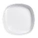 Steelite 7041DD213 - 2 Qt (64‑95 oz) Square White Melamine Bowl, 10" x 2.25", Retro Design - 6/Case 1 image