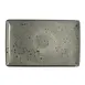 Steelite 7065MM300 - Rectangle Serving Tray, 12" x 7.5", Gray Smoke Melamine, Urban Style - 1 Dozen 1 image