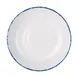 Steelite 7068MM302 - 27 oz Blue Dapple Round Melamine Bowl, 8.5" x 1.5", Dishwasher Safe - 1 Dozen 2 image
