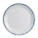 Steelite 7068MM303 - 8" Blue Dapple Coupe Plate, Round Melamine, Dishwasher Safe - 1 Dozen 1 image