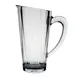 Steelite 7100DR046 Plastic Pitcher, 2.0 Qt (64‑95 Oz) 10.625" Clear Polycrystal With Handle - 6/Case 1 image