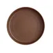 Steelite 7180TM506 - 8.0" x 1.625" Round Melamine Plate, Brown, Reusable Plastic, - 1 Dozen 1 image