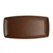 Steelite 7180TM509 Reusable Melamine Rectangle Plate, 13.0" x 6.5" x 1.375", Browns - 1 Dozen 1 image