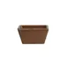 Steelite 7180TM513 Square Sauce Dish, 1 oz, 2.25"×2.25"×1.125" Melamine, Redwood Cali - 1 Dozen 1 image