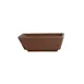 Steelite 7180TM515 Rectangle Sauce Dish, 2 oz, 3.25" x 2.5" x 1.25" Melamine, Redwood - 1 Dozen 1 image